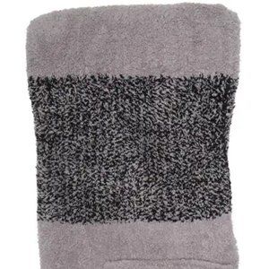 Barefoot Dreams Luxe Heathered Stripe Throw Blanket